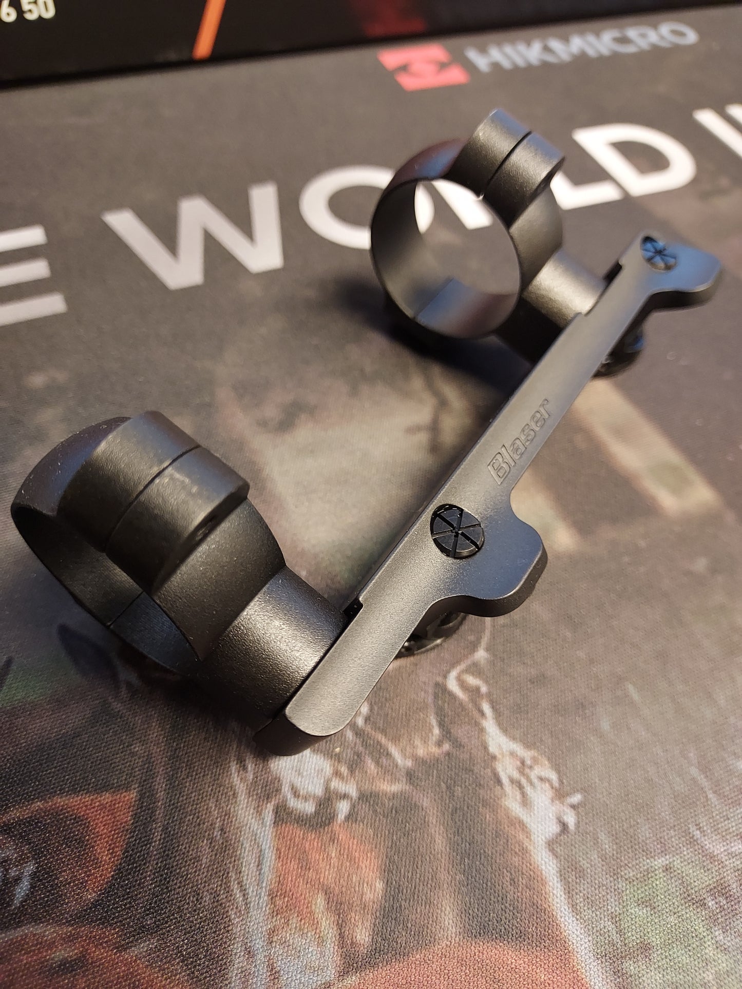 Blaser montasje inkl 30mm Leupold ringer