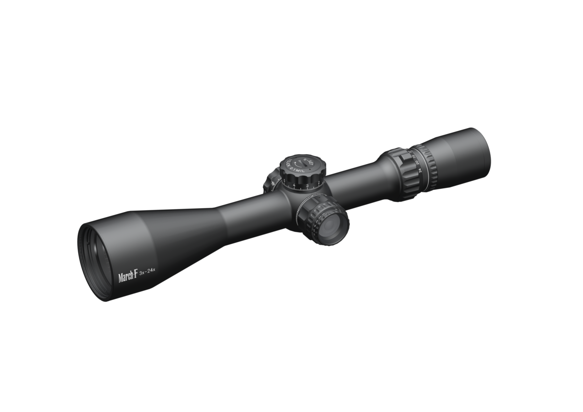 March-F 3-24x52mm FFP (D24V52FIML (MIL, taktisk, Illumi)