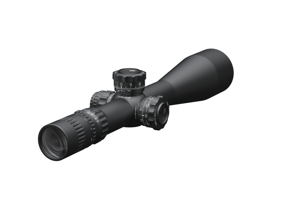 March 5x-40x56mm FFP (MIL, Tactical, Illumi, 0.1MIL adj, Lock, Genll)
