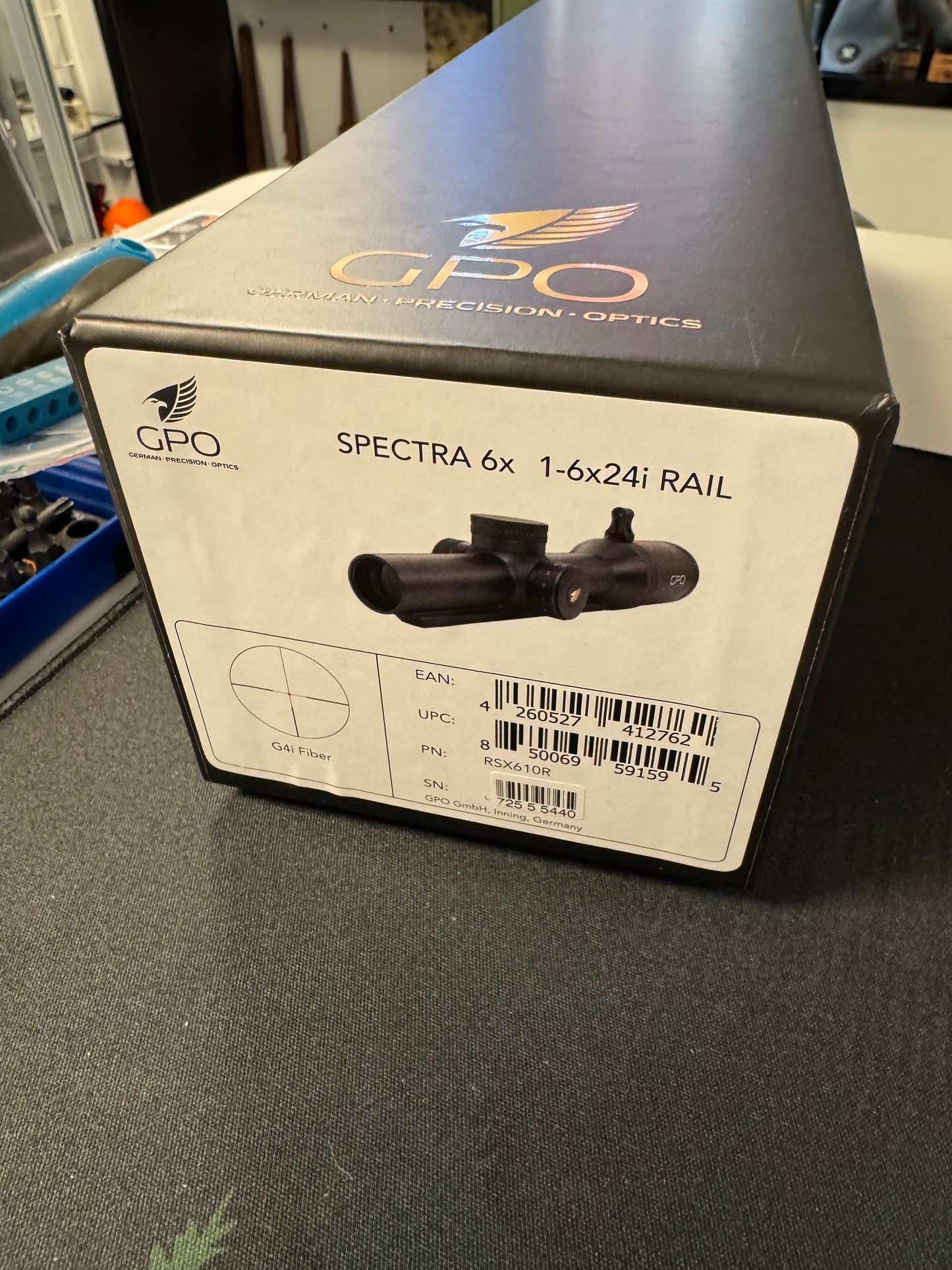 GPO Spectra 6 1-6x24 skinne demo