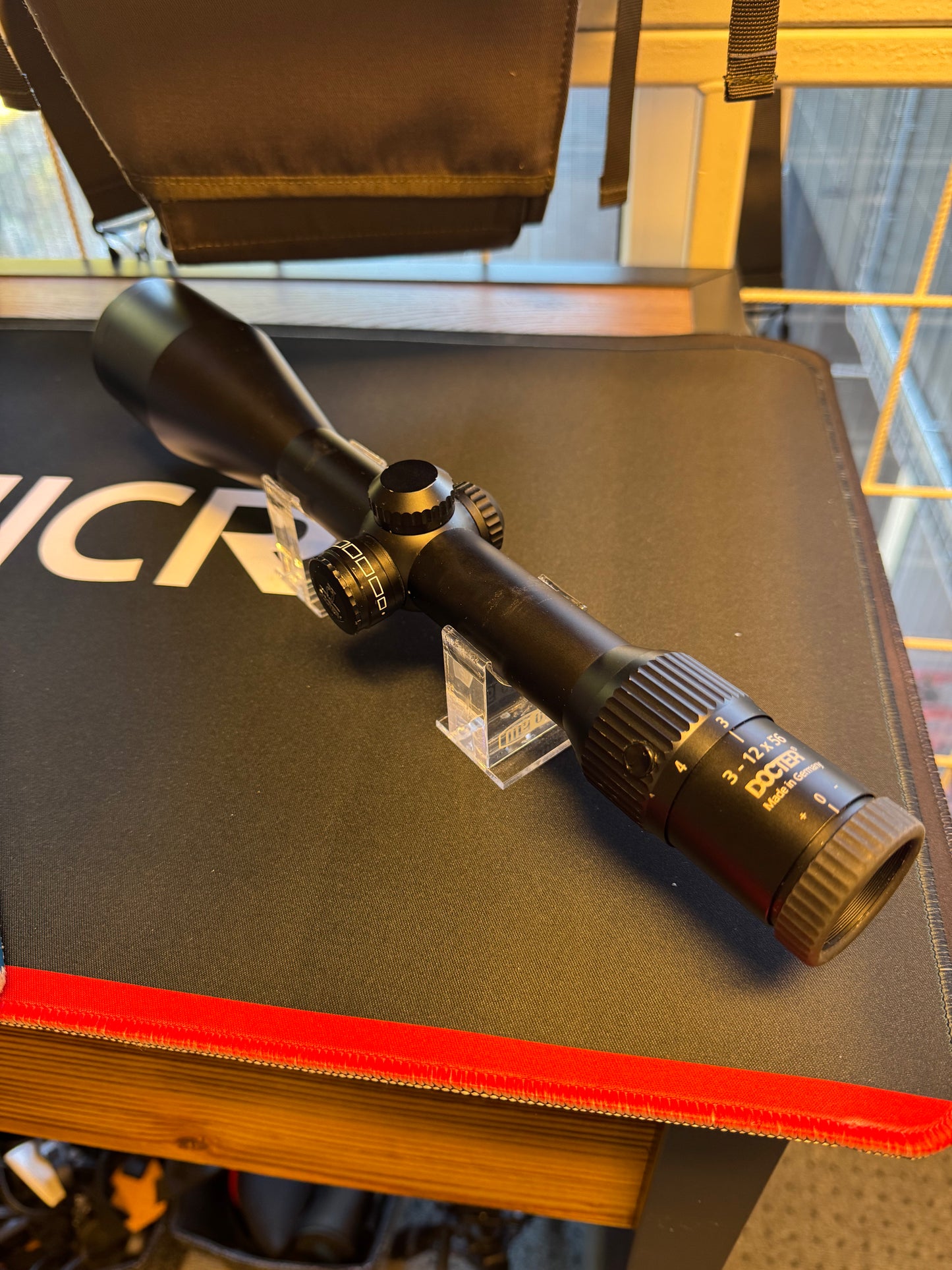 Docter 3-12x56 med opplyst reikkel