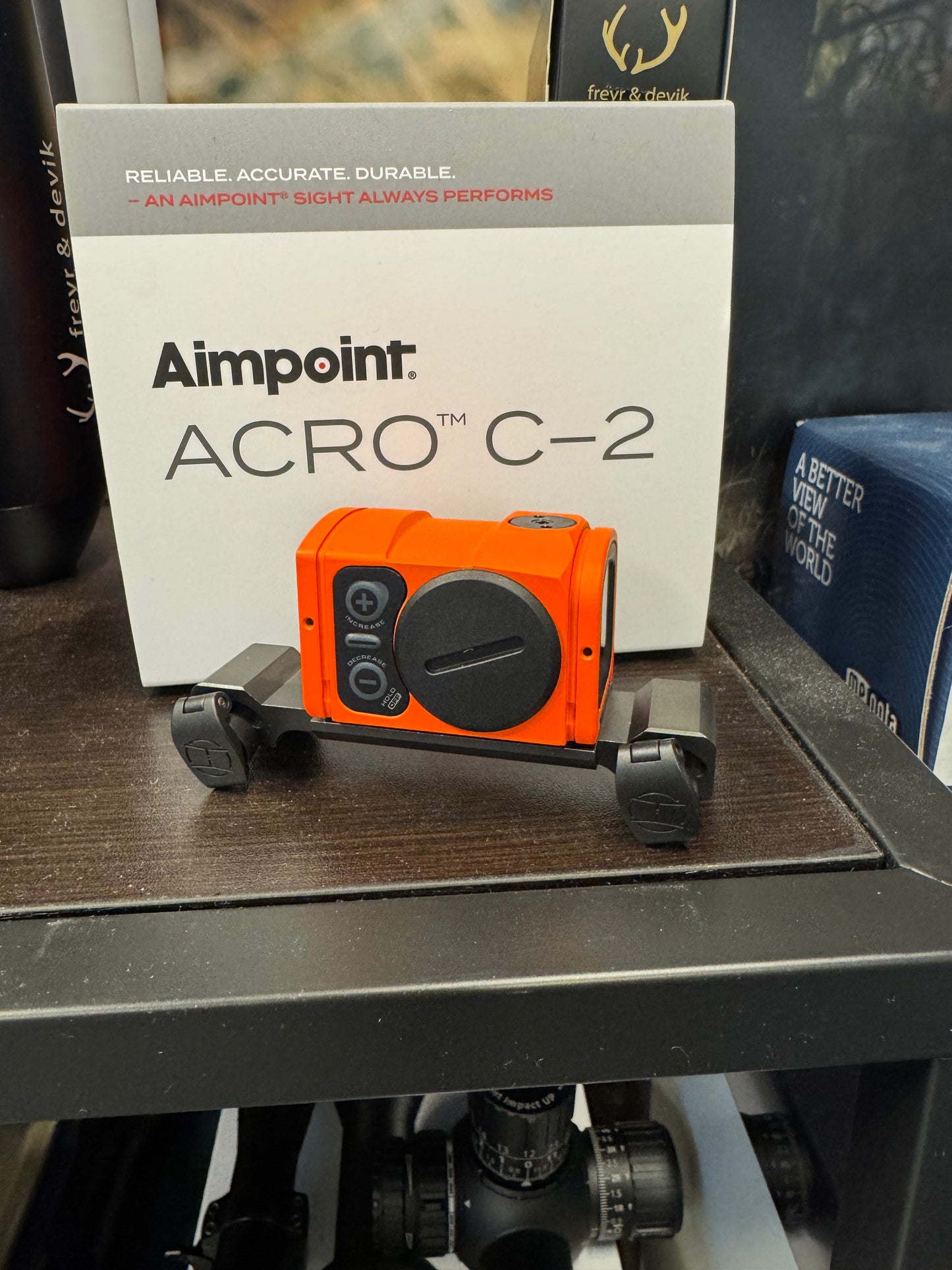 Aimpoint Acro C-2 Orange inkl Blaser montasje