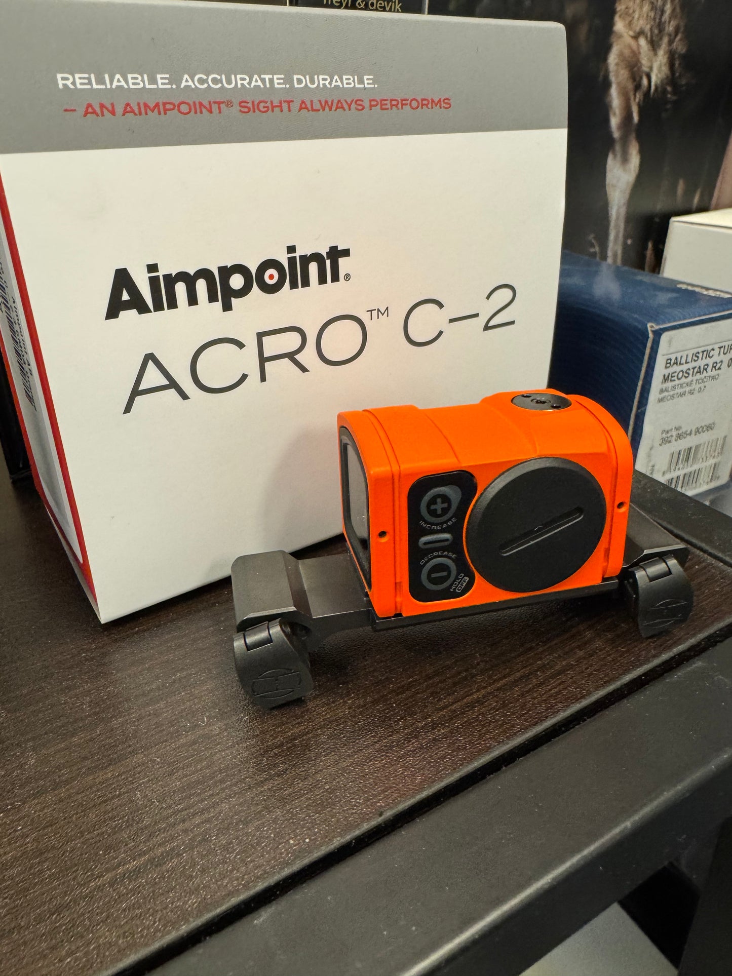Aimpoint Acro C-2 Orange inkl Blaser montasje