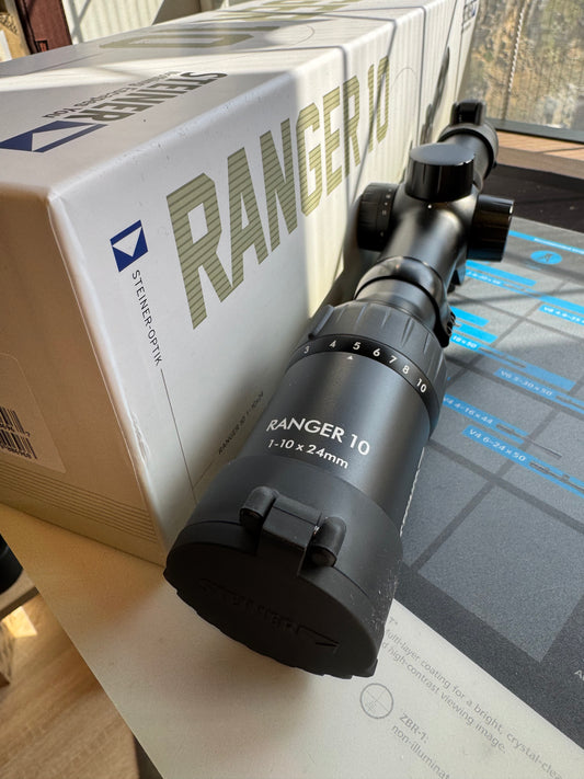 Steiner Ranger 10, 1-10x24 4A-I Brukt