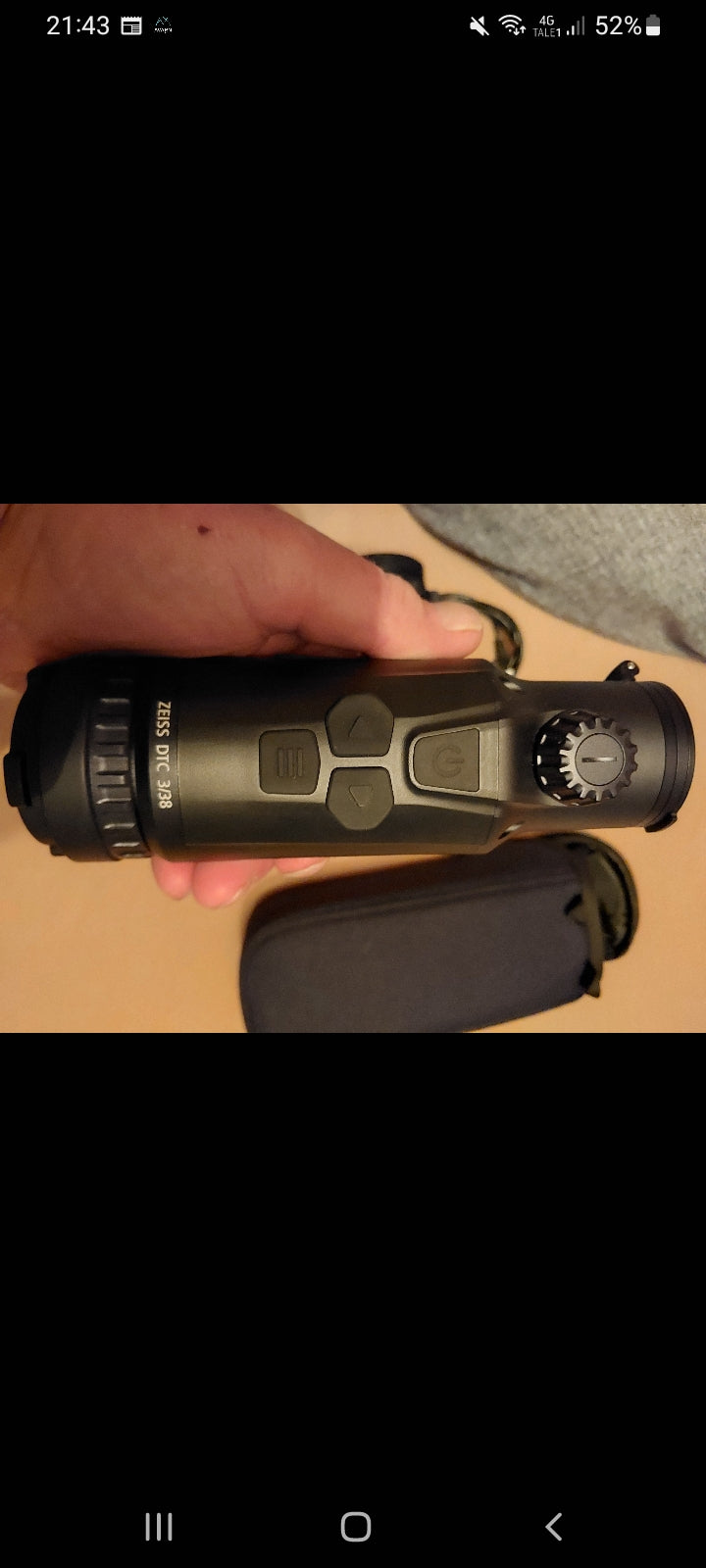 Zeiss DTC 3/38 termisk clip-on inkl 2 adapter