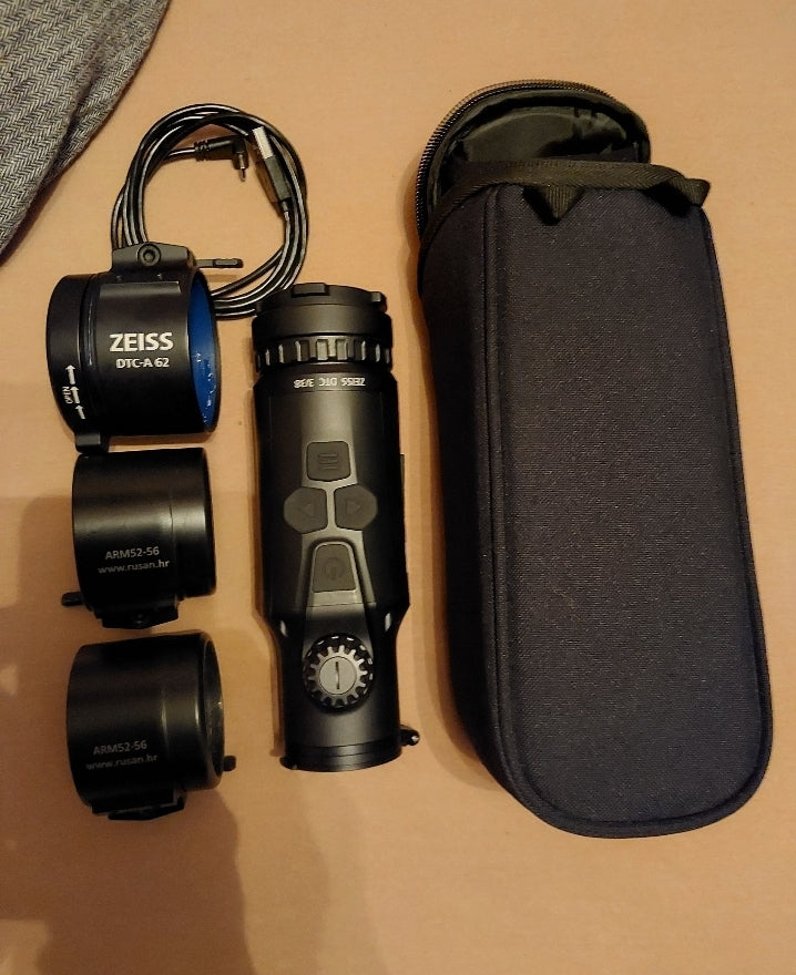 Zeiss DTC 3/38 termisk clip-on inkl 2 adapter