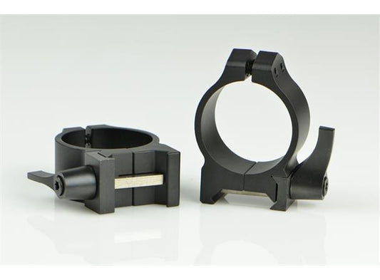 Warne Maxima Ring QD 30mm Lav Warne Hurtigringer for Weaver/Picatinny