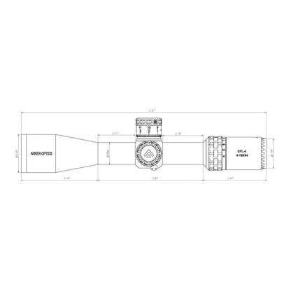 Arken Optics EPL4 4-16x44 FFP VHR MIL