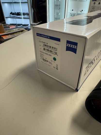 Zeiss V6 2,5-15x56 M inkl Rusan QR montasje til Blaser