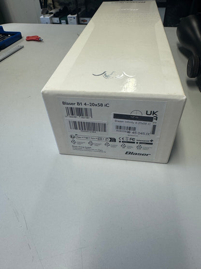 Blaser Infinity 4-20x58IC inkl montasje