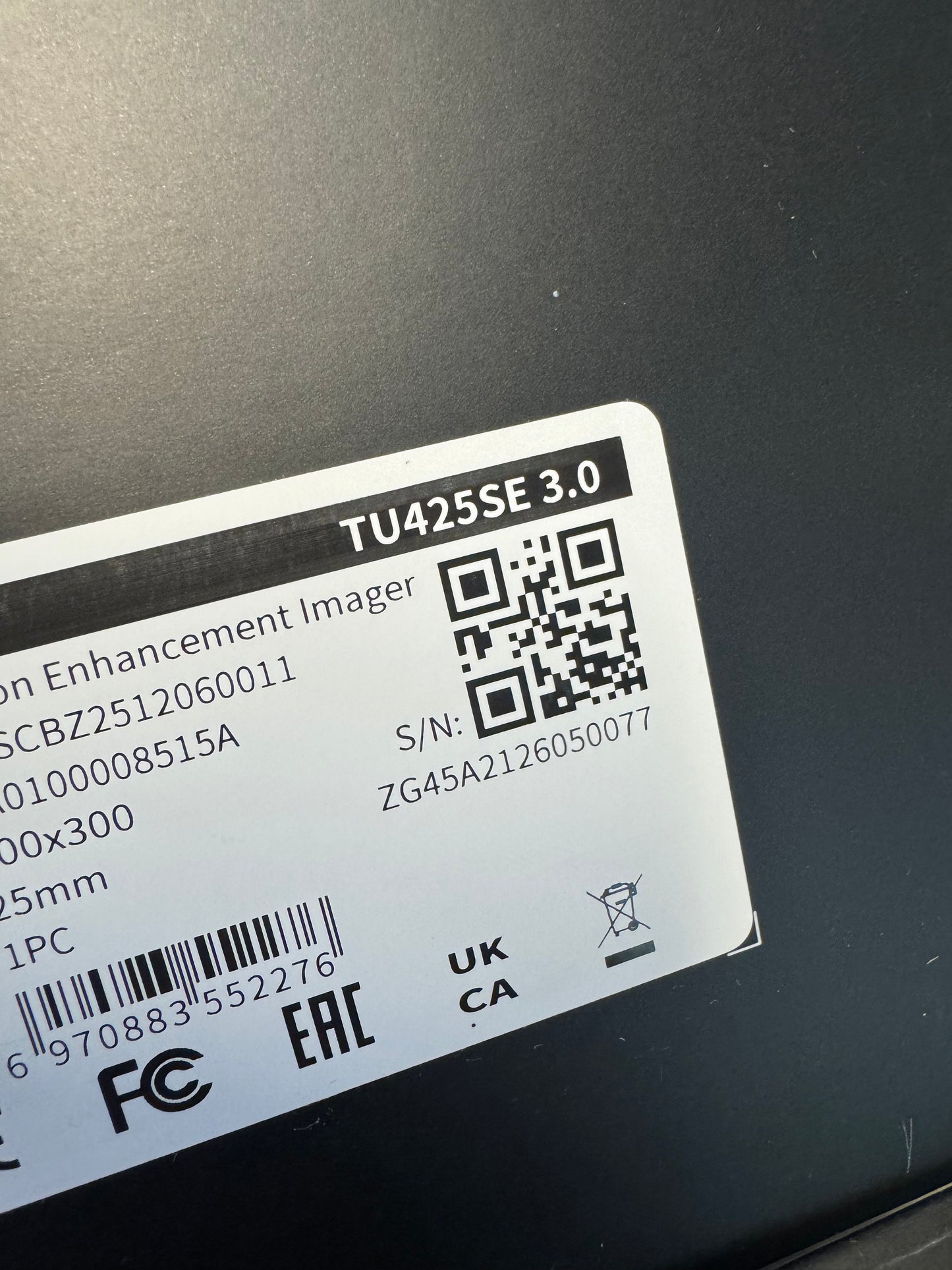 Guide termisk kikkertsikte TU425SE 3.0
