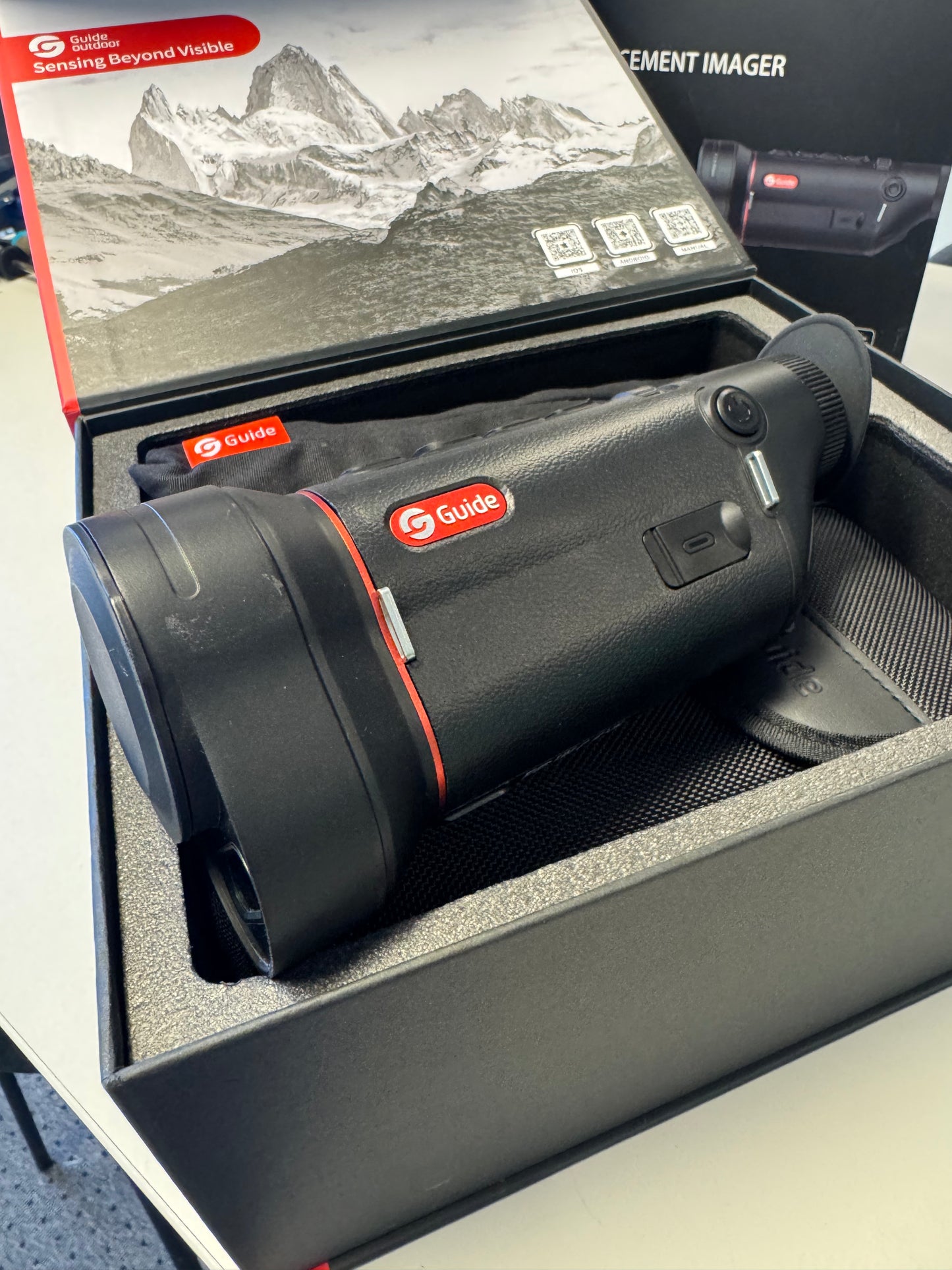 Guide termisk monokular TD653L Gen3 LRF