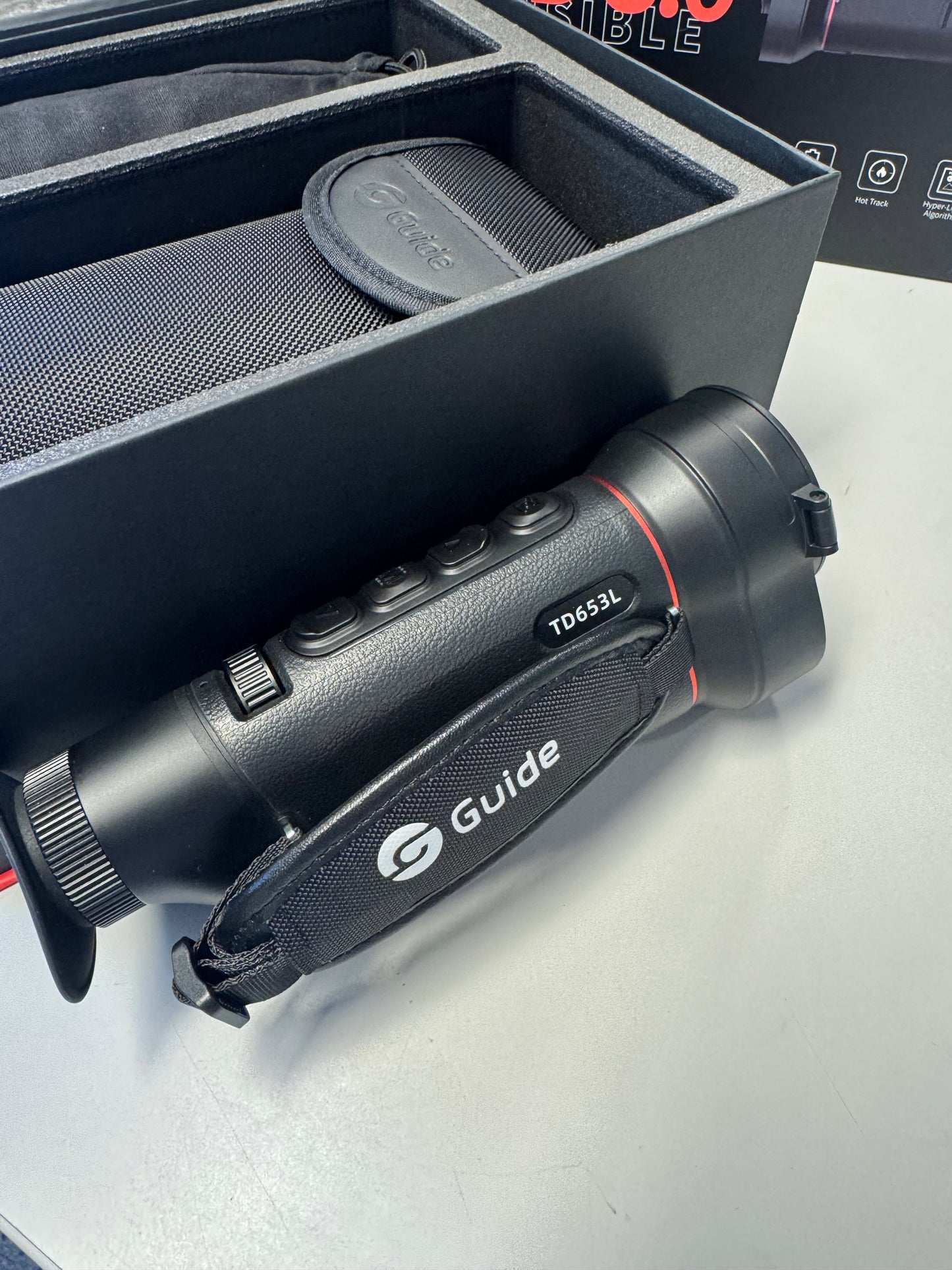 Guide termisk monokular TD653L Gen3 LRF