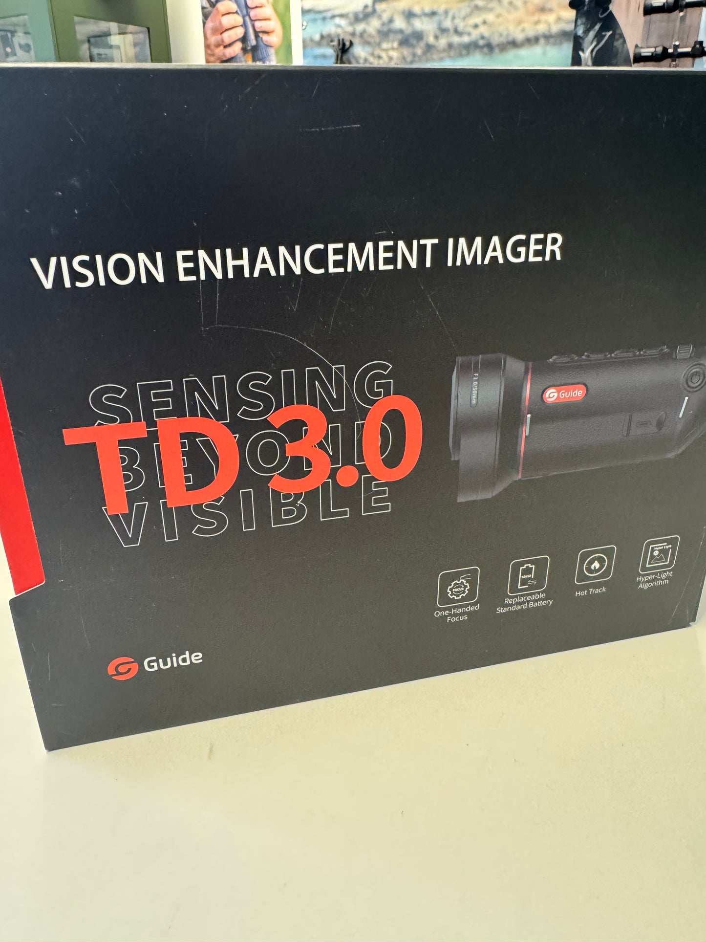 Guide termisk monokular TD653L Gen3 LRF