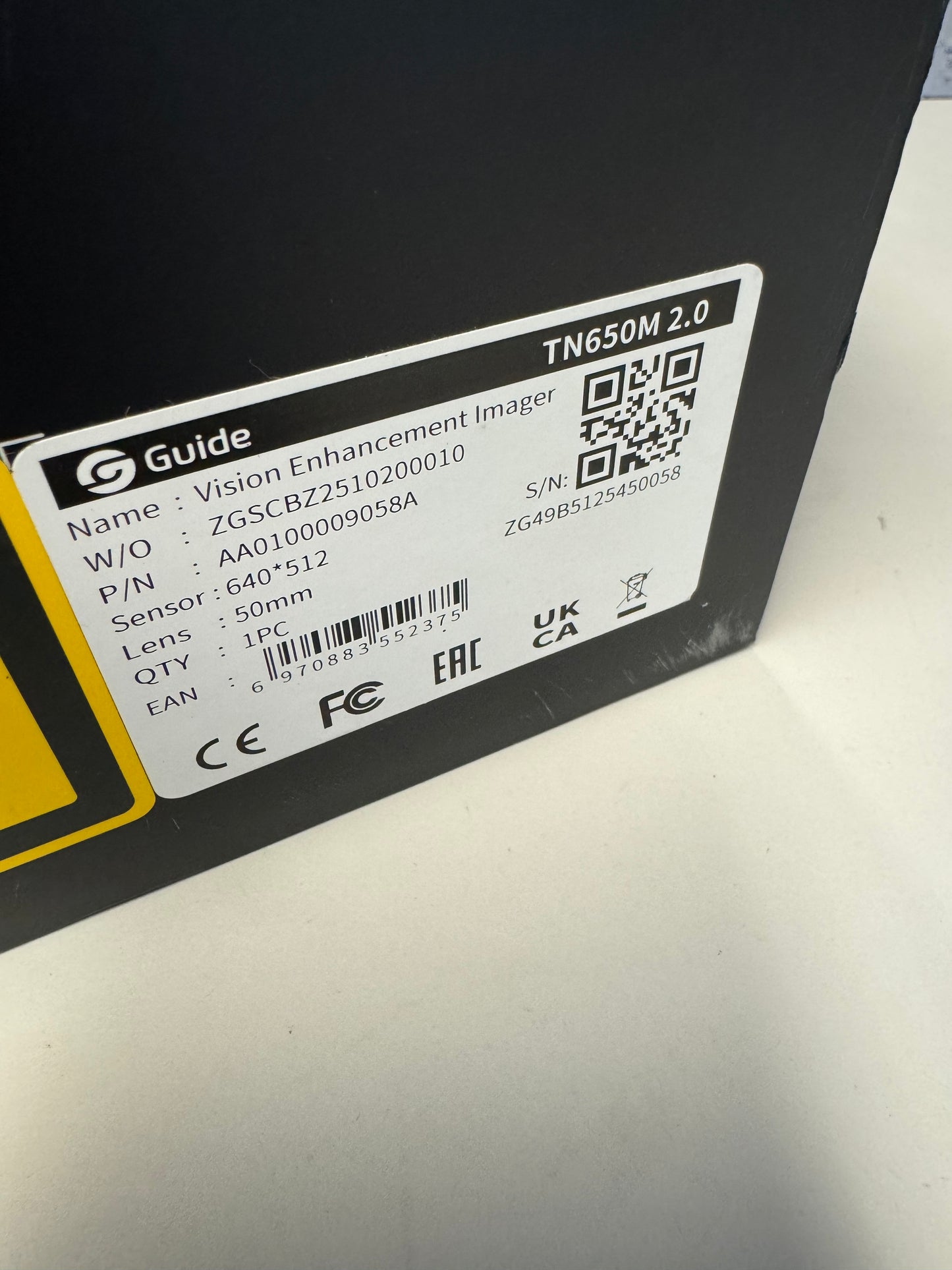 Guide termisk binokular TN650M 2.0