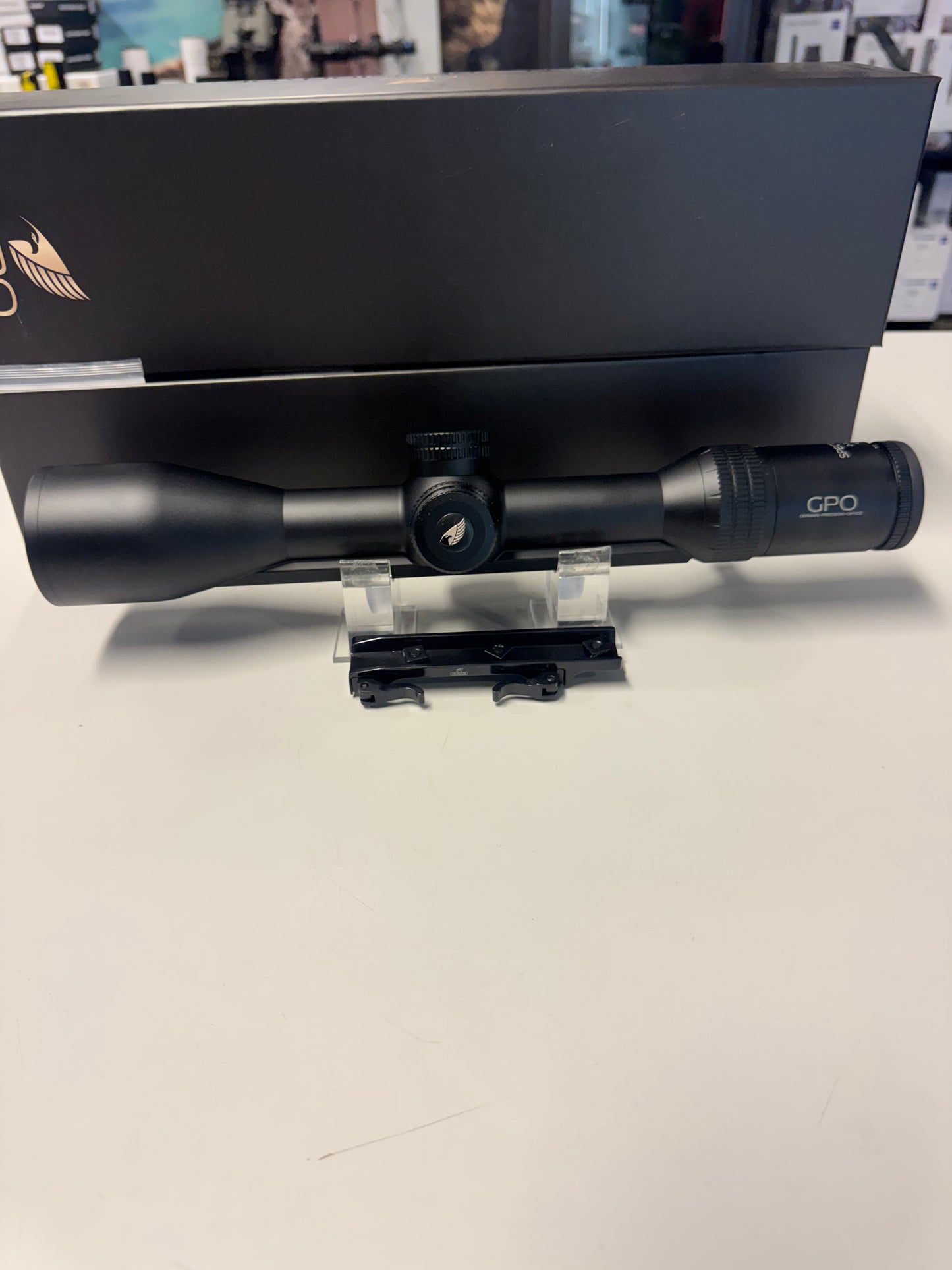 GPO 2-16x50 inkl Rusan Blaser qr montasje