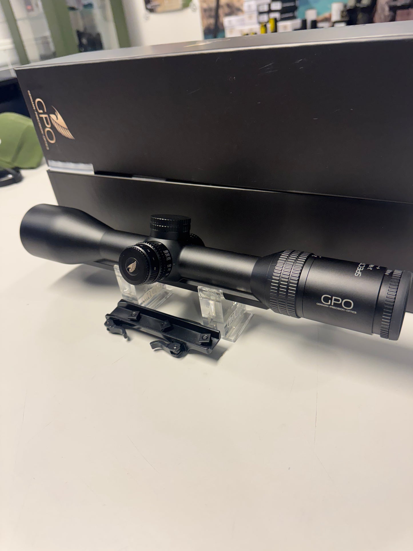 GPO 2-16x50 inkl Rusan Blaser qr montasje