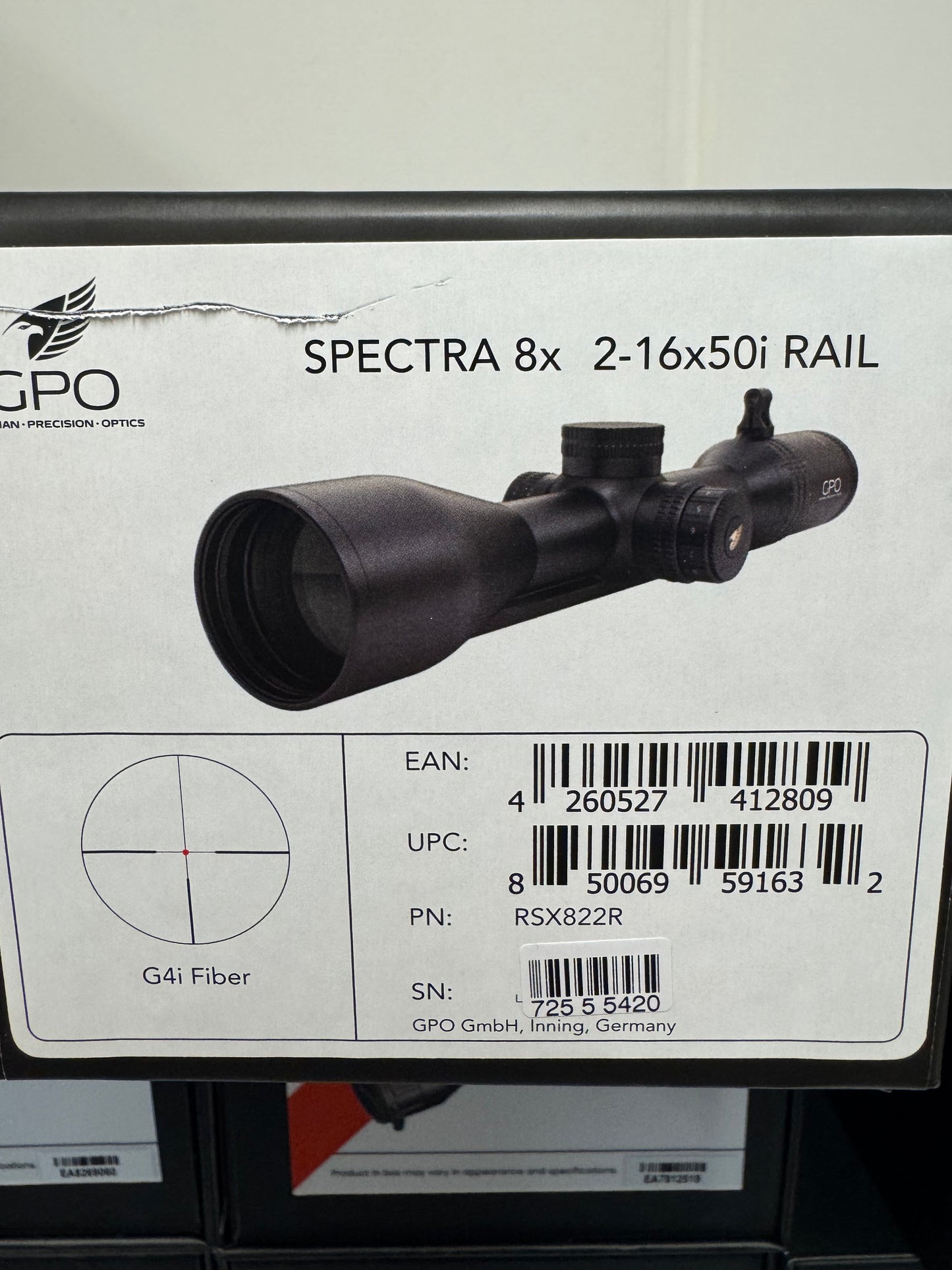 GPO 2-16x50 inkl Rusan Blaser qr montasje