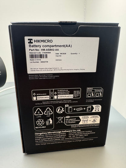 Hikmicro T16 AA batteriholder
