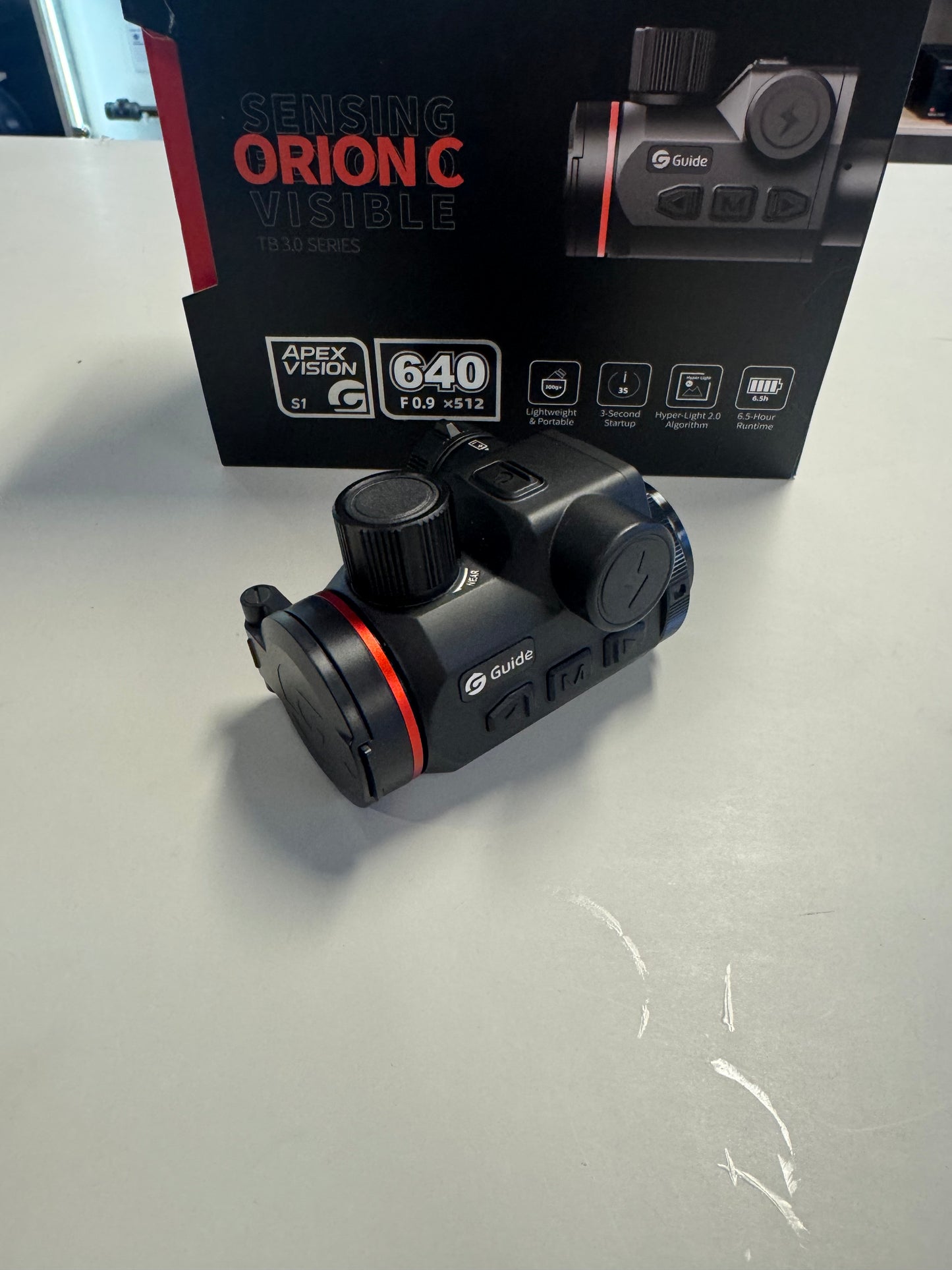 Guide clip-on Orion O635CS demobrukt