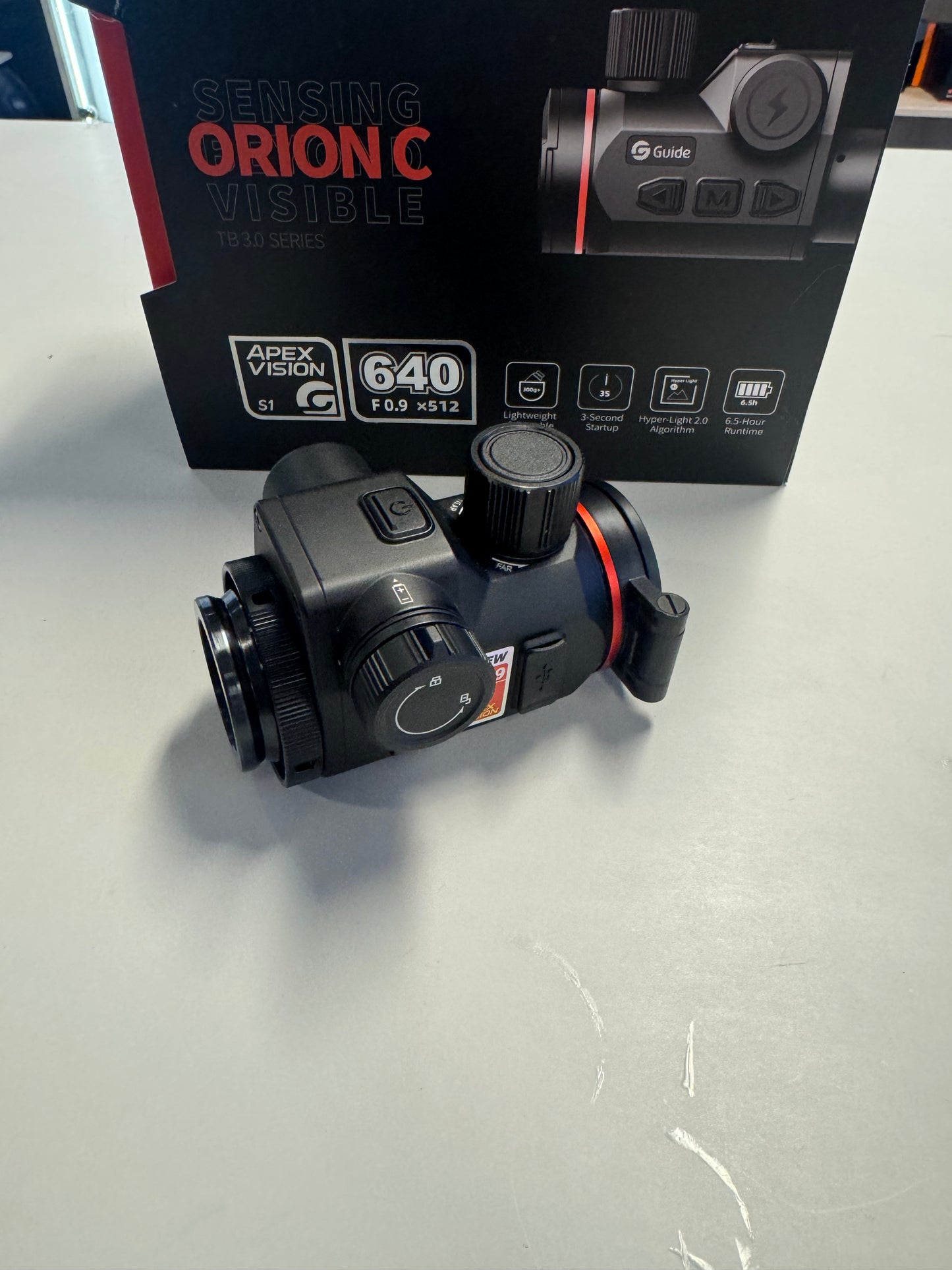 Guide clip-on Orion O635CS demobrukt