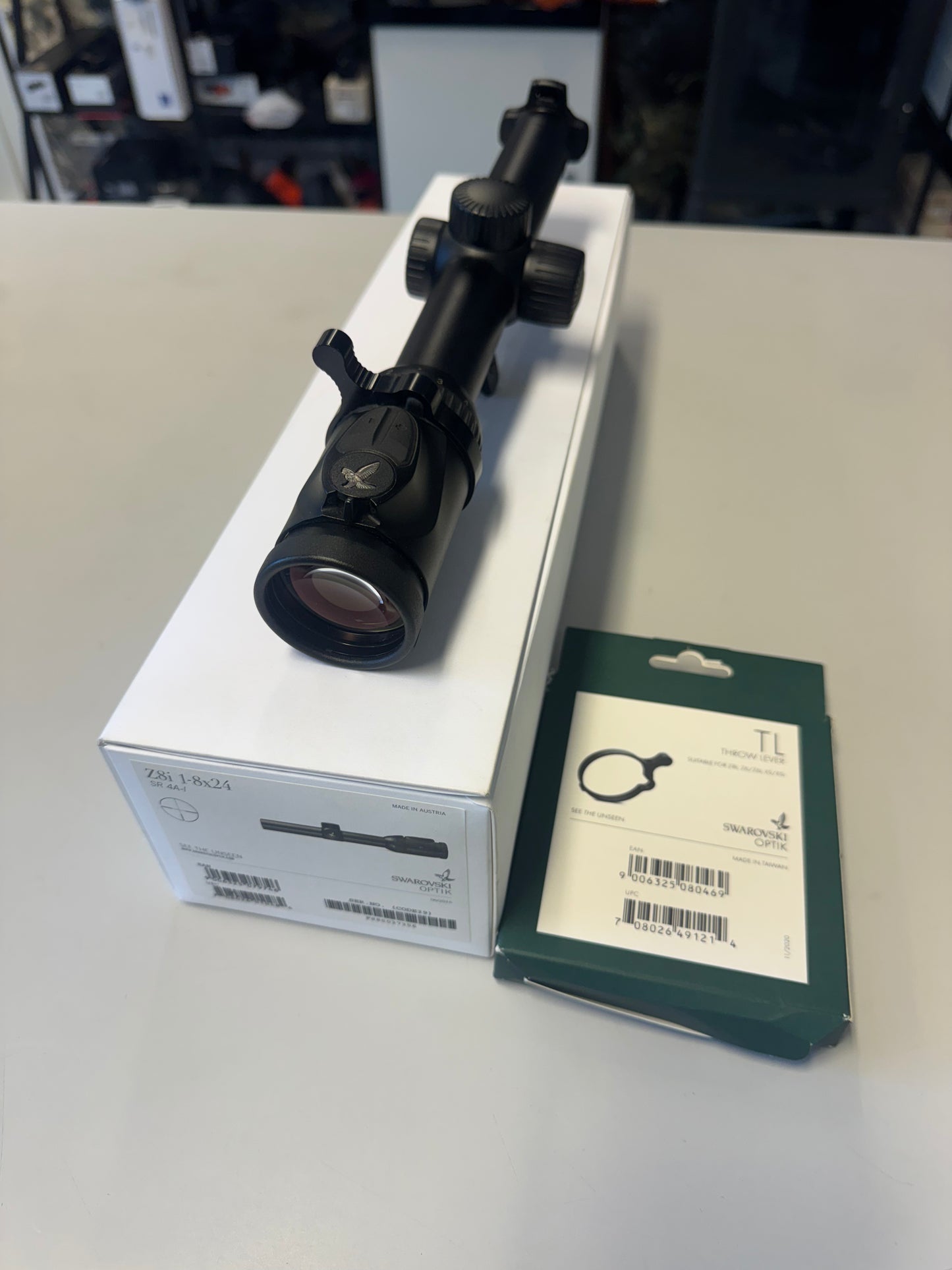 Swarovski Z8i 1-8x24 inkl Blaser montasje