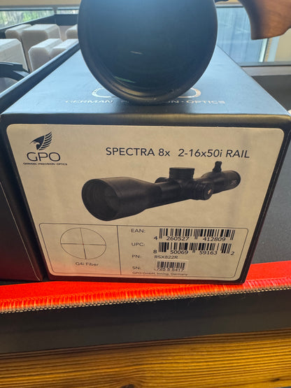GPO Spectra 8X 2-16x50 skinne