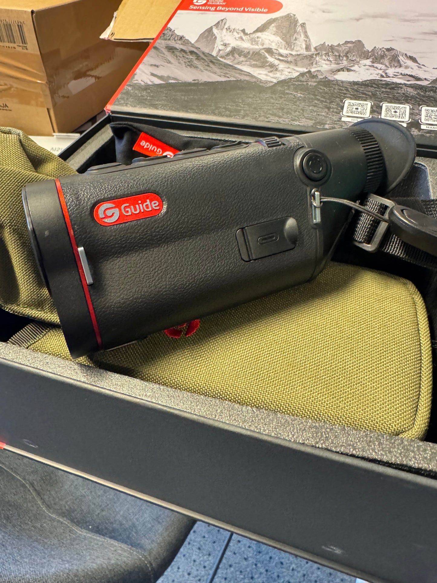 Guide termisk monokular TD433L Gen3 LRF