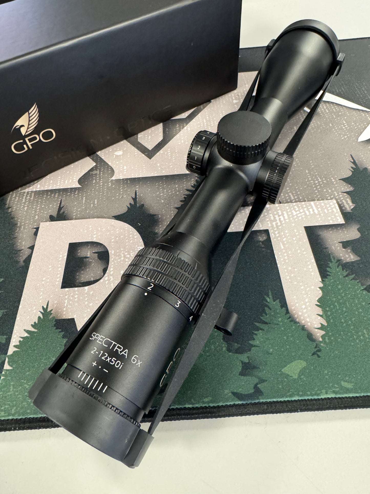 GPO Spectra 6 2-12x50 skinne demo