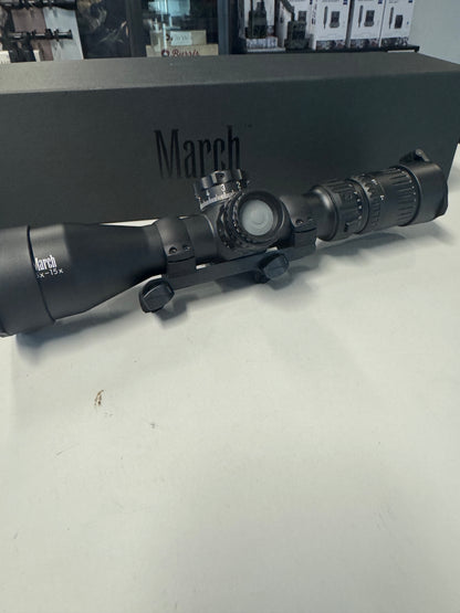March FX 1,5-15x42 inkl Blaser mont