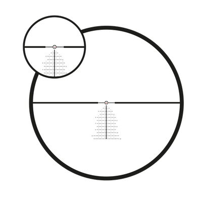 Meopta MeoPro R6 4,5-27x50 RD FFP - MRAD(MIL)