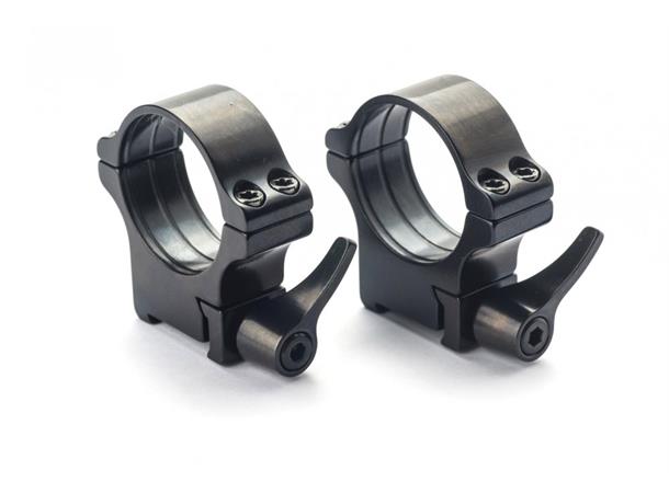 Rusan Roll-off Rings Tikka T3 - 30 mm, quick-release H15